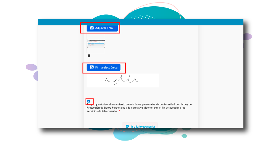 Envio prefactura